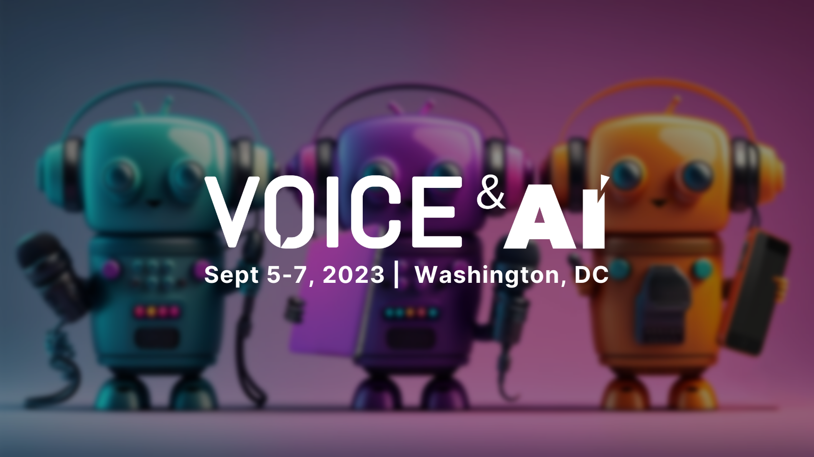 VOICE and AI 2023 Speakers